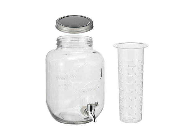 Kaufuniversum - FS-Star Getränkespender aus Glas 4L mit Zapfhahn