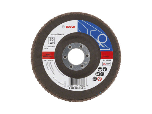 Kaufuniversum - Bosch Professional Bosch Fächerschleifscheibe X551 Expert for Metal 125mm K80