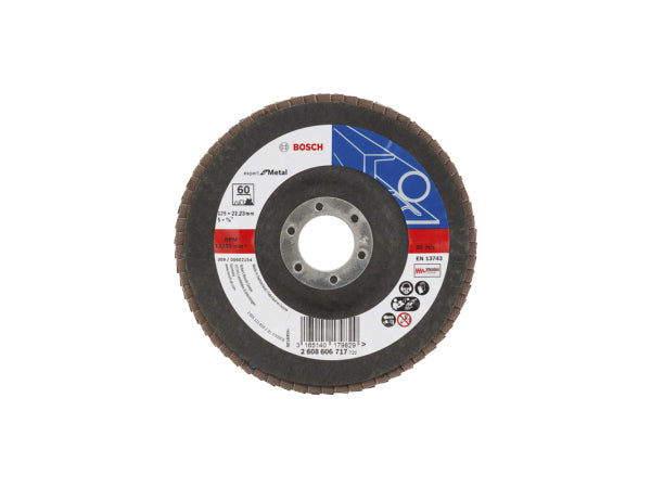 Kaufuniversum - Bosch Professional Bosch Fächerschleifscheibe X551 Expert for Metal K60 125mm 1Stk.
