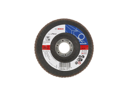 Kaufuniversum - Bosch Professional Bosch Fächerschleifscheibe X551 Expert for Metal K60 125mm 1Stk.