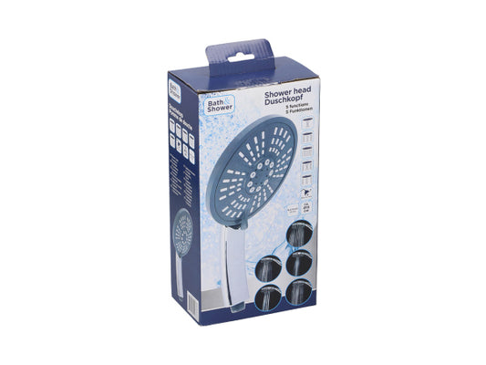 Bath & Shower Duschkopf D15cm 5funkt. ABS