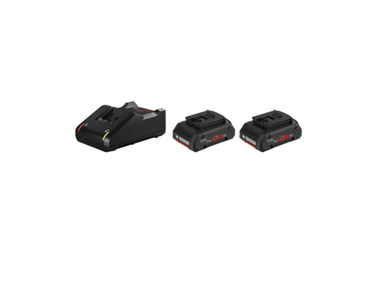 Kaufuniversum - Bosch Professional Bosch Starter-Set ProCore18V, 2x 4.0Ah + GAL 18V-40 Professional (1600A01BA3)