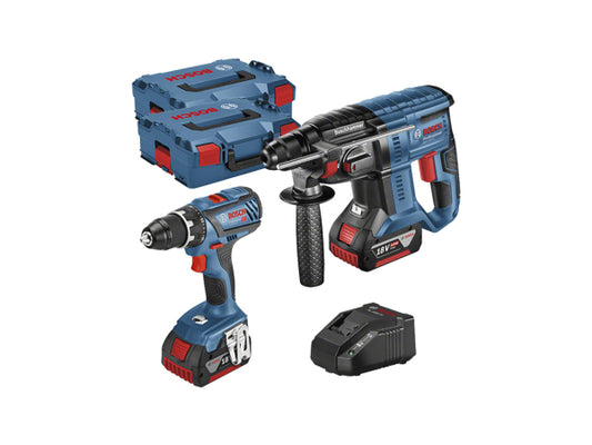 Kaufuniversum - Bosch Professional Bosch GSR 18V-28 (2X4,0AH;L) + GBH 18V-20 L-Boxx