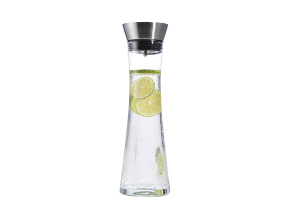 Kaufuniversum - FS-Star Wasserkaraffe aus Glas, 1 Liter mit praktischem Ausgießer