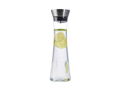 FS-Star Wasserkaraffe aus Glas, 1 Liter mit praktischem Ausgießer