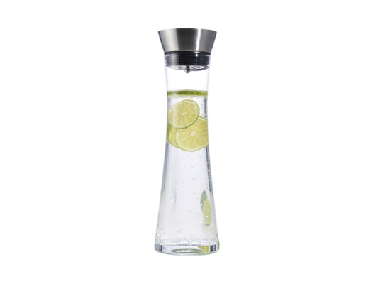 Kaufuniversum - FS-Star Wasserkaraffe aus Glas, 1 Liter mit praktischem Ausgießer