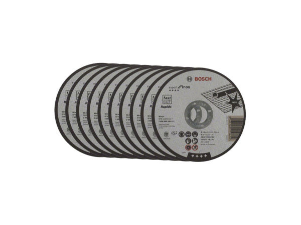 Kaufuniversum - Bosch Professional Bosch Trennscheiben 125mm Inox 10er-Pack