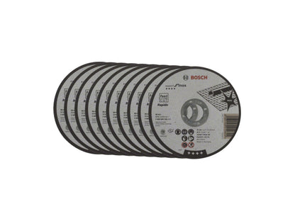 Bosch Professional Bosch Trennscheiben 125mm Inox 10er-Pack