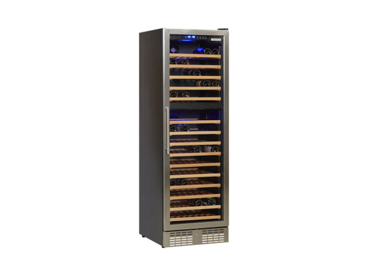 Kaufuniversum - Kibernetik WKH168F01 Weinklimaschrank Chromstahl