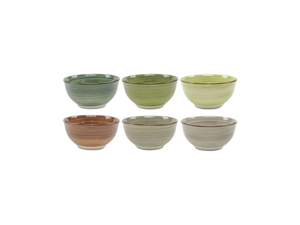 Kaufuniversum - Tavola Schüssel Ø12cm Nature 6 Stück assortiert