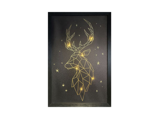 Kaufuniversum - dameco LED Bild Hirschkopf