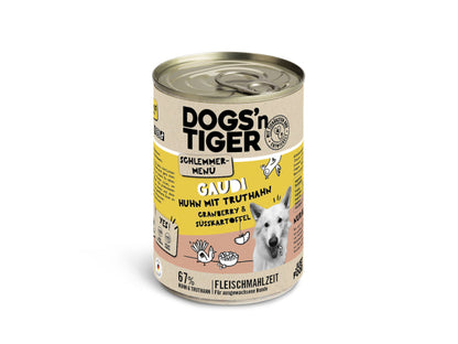 Dogs'n Tiger Schlemmermenü Hund Gaudi 400g
