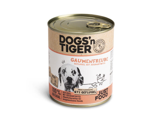 Kaufuniversum - Dogs'n Tiger NF Hund Gaumenfreude 800g