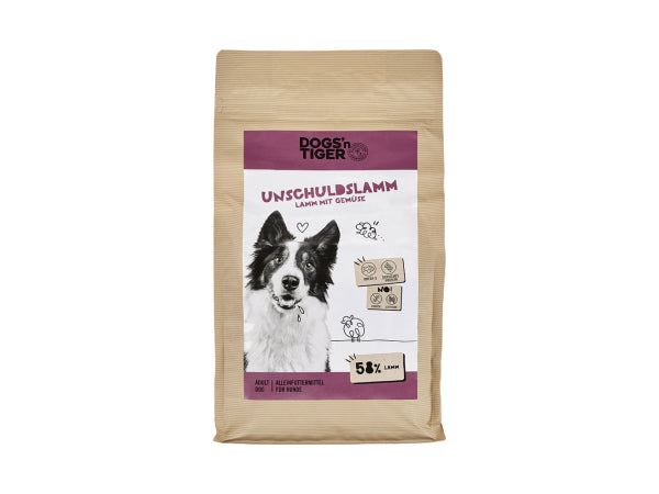 Kaufuniversum - Dogs'n Tiger TF Hund Unschuldslamm 2Kg