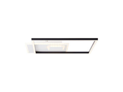 Brilliant Iorgo LED Deckenleuchte 40W schwarz-weiss