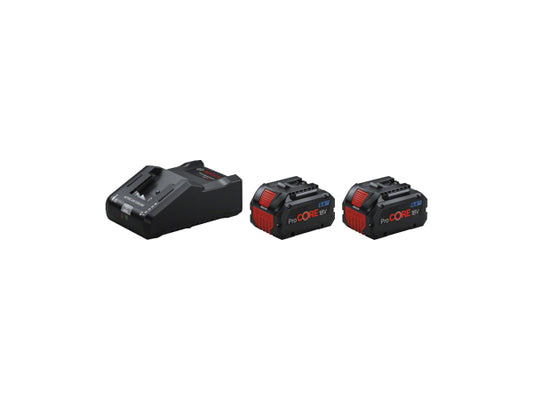 Kaufuniversum - Bosch Starter Set 2 x ProCORE18V 8.0Ah-Akku inkl. Ladegerät