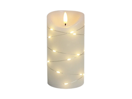 Kaufuniversum - dameco LED Wachskerze 8 x 15cm