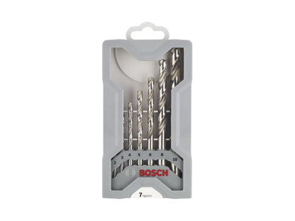 Bosch Professional Bosch HSS-G Mini X-Line Pro Set 7-teilig