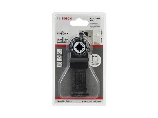 Kaufuniversum - Bosch Professional Bosch BIM Tauchsägeblatt AIZ 32 APB Wood and Metal, 50x32 mm