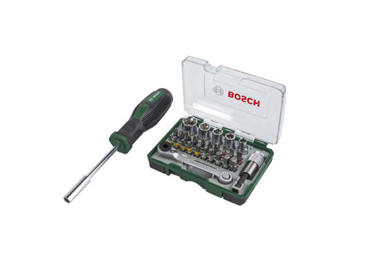 Kaufuniversum - Bosch Professional Bosch 27-teiliges Mini-Ratschen-Set + Handschraubendreher