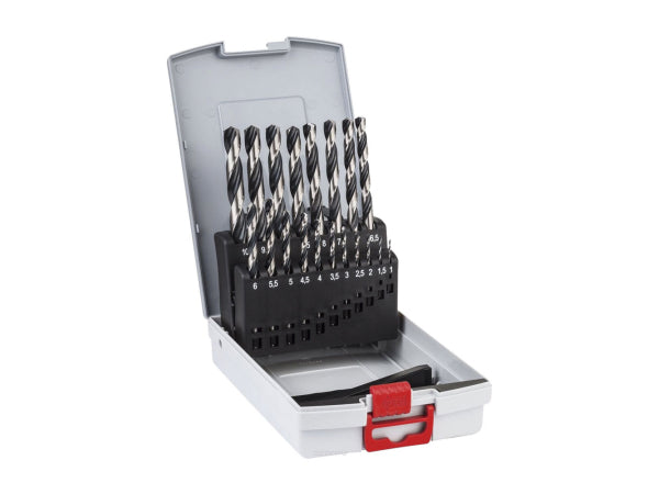 Kaufuniversum - Bosch Professional Bosch Pro Box HSS PointTeQ 19-teilig Bohrerset 1,0#10,0 m