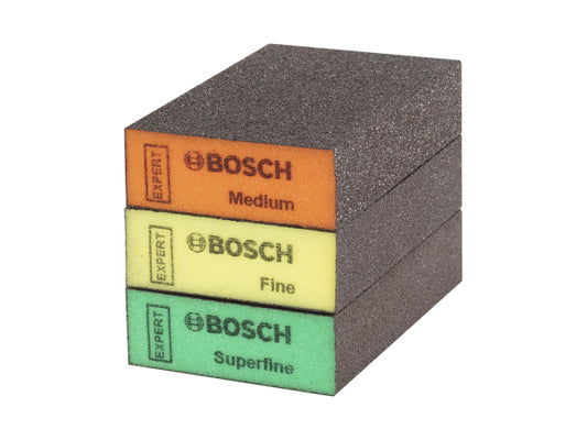 Kaufuniversum - Bosch Professional Bosch Schwamm-Set 69x97x26mm M, F, SF, SCRB-69x97x26mm