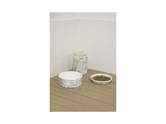 Flamingo Napf Keramik grau 13.5cm / 400ml