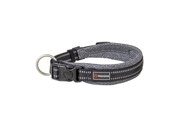 Kaufuniversum - Freedog Halsband Nylon Shiva grau L
