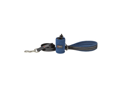 Freedog Kurzleine Shiva aus Nylon blau 120x1.5cm