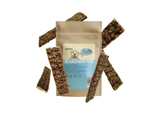 Kaufuniversum - Sollis Solli's Snack Hund Soft-Kaustreifen Pferd 100g