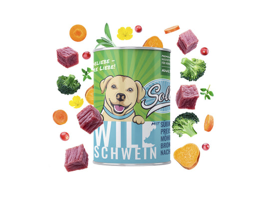 Kaufuniversum - Sollis Solli's NF Hund Wildschwein 200g