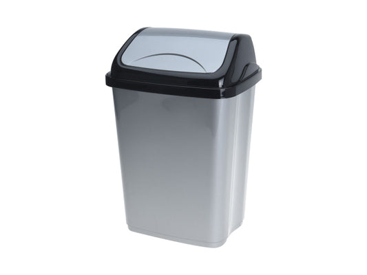 Kaufuniversum - FS-STAR Abfalleimer 5 Liter dunkelgrau