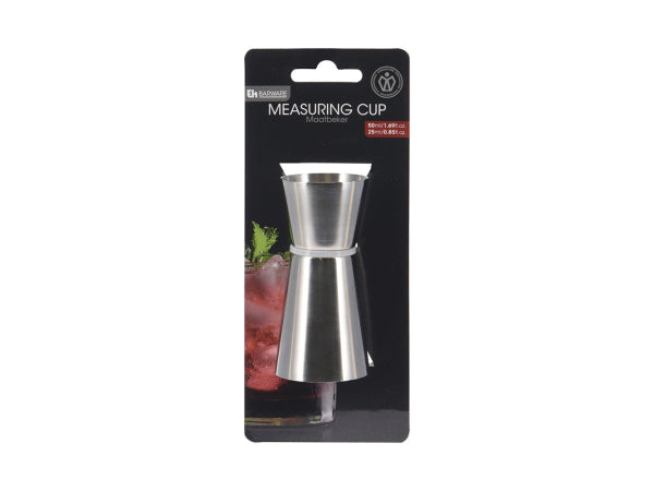 Kaufuniversum - FS-STAR Messbecher 2-seitig 25 & 50ml Edelstahl