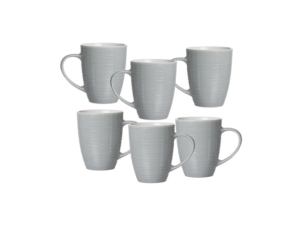Kaufuniversum - Ritzenhoff & Breker Suomi Kaffeebecherset 6-teilig grau-blau