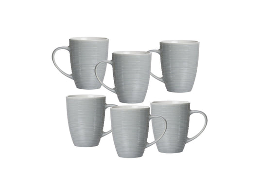 Kaufuniversum - Ritzenhoff & Breker Suomi Kaffeebecherset 6-teilig grau-blau