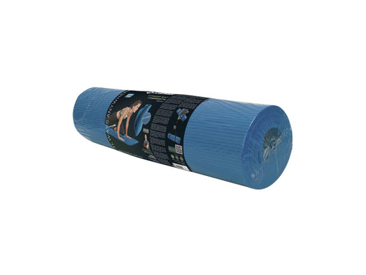Schildkröt Fitnessmatte 185x 61x 1.0cm ocean-blue mit Tragegurt