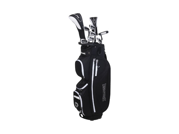 Kaufuniversum - SPALDING Tour2 Full Set LADY Rechtshändiges Golfset mit Trolleytasche Graphite