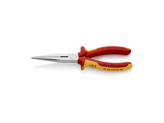 Kaufuniversum - KNIPEX Flachrundzange mit Schneide VDE 200mm