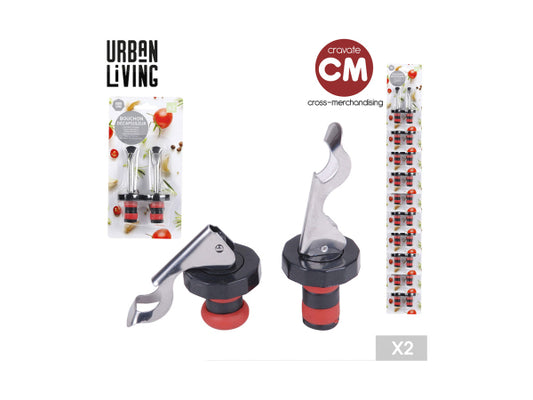 Kaufuniversum - Urban Living Weinflaschenverschluss 2Stk.