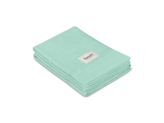 Kaufuniversum - Lionelo Bambusdecke 75x100cm Blanket Green Mint