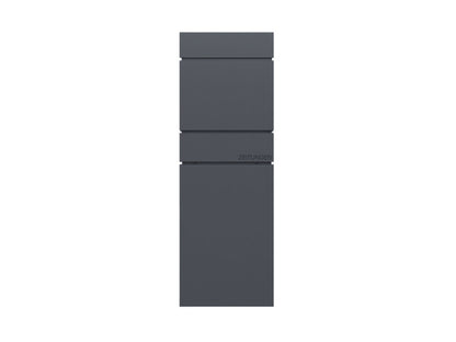 Holmberg Paket-Briefkasten schmal 39.5x14.2x115cm anthrazit