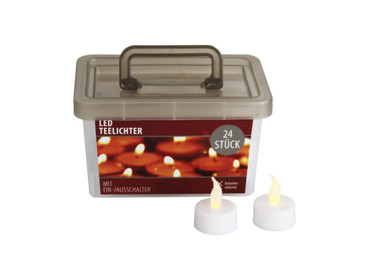 Kaufuniversum - FS-STAR Teelichter LED 24er Box inkl. Batterien