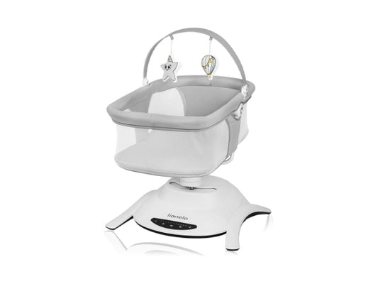 Kaufuniversum - Lionelo Babyschaukel-Set Bella Grey Concrete