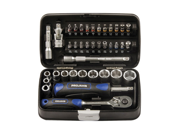 Kaufuniversum - PROJAHN 1/4" Mini Steckschlüssel- & Bit-Box38tlg.