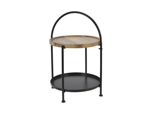 Kaufuniversum - FS-STAR Beistelltisch 55cm schwarz