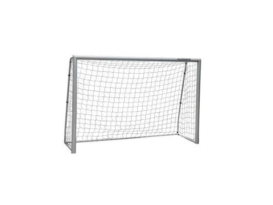 Kaufuniversum - Hudora Fussballtor grau 240cm x 160cm x 85cm