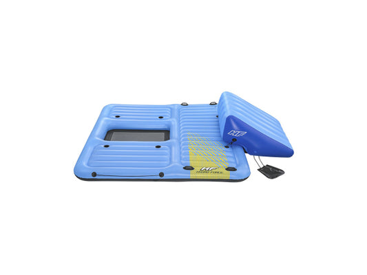 Kaufuniversum - Hydro-Force Badeinsel Summer Slide mit Wasserrrutsche 376 cm x 311 cm