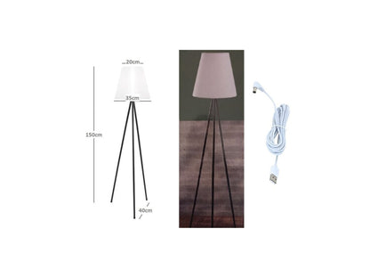 FS-STAR Solar LED Standleuchte Ø 35cm H 150 cm