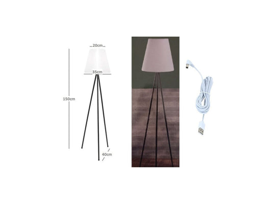 FS-STAR Solar LED Standleuchte Ø 35cm H 150 cm