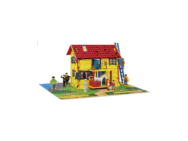 Kaufuniversum - PIPPI Puppenhaus Villa Kunterbunt mit Spielmatte